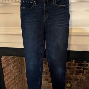 J Crew Women’s Dark Blue High Rise Skinny Jeans Sz 30